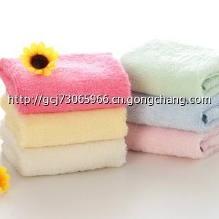 竹纖維系列產品 25*25cm 32g竹纖維毛巾小方巾低價大量批發高清圖片-世界工廠網